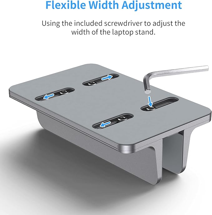 Aluminum Storage Laptop Stand