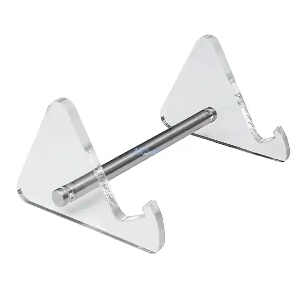 Acrylic mechanical keyboard holder 1 layer in a white background