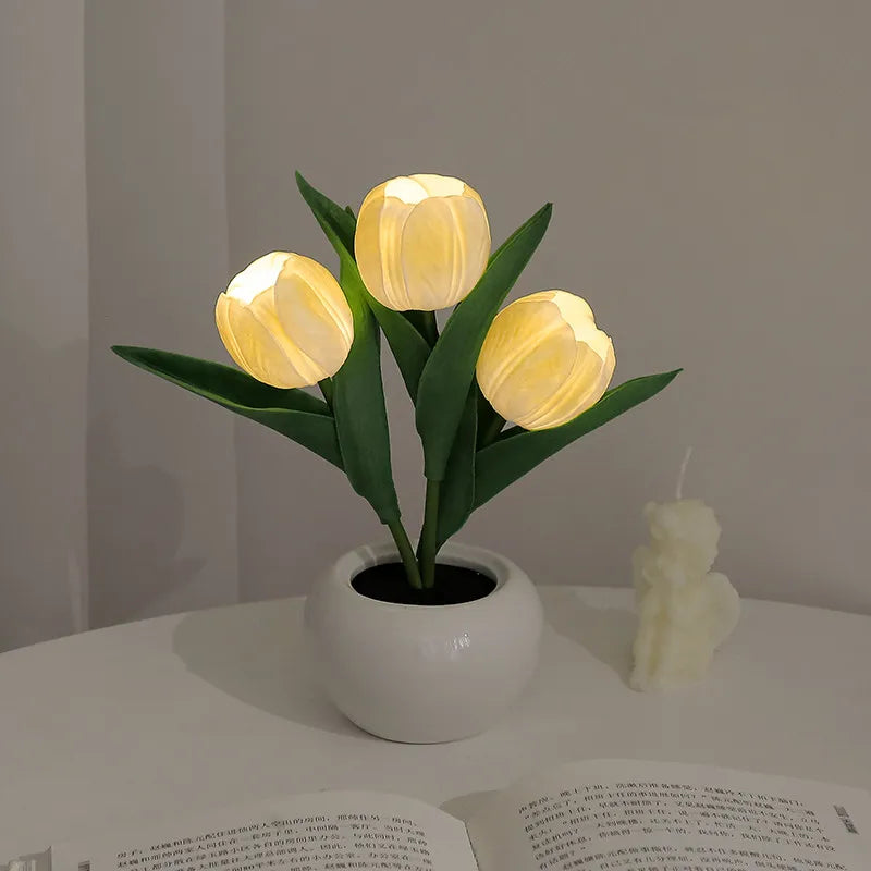 Aesthetic Tulip Night Lamp