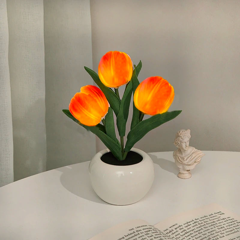 Aesthetic Tulip Night Lamp