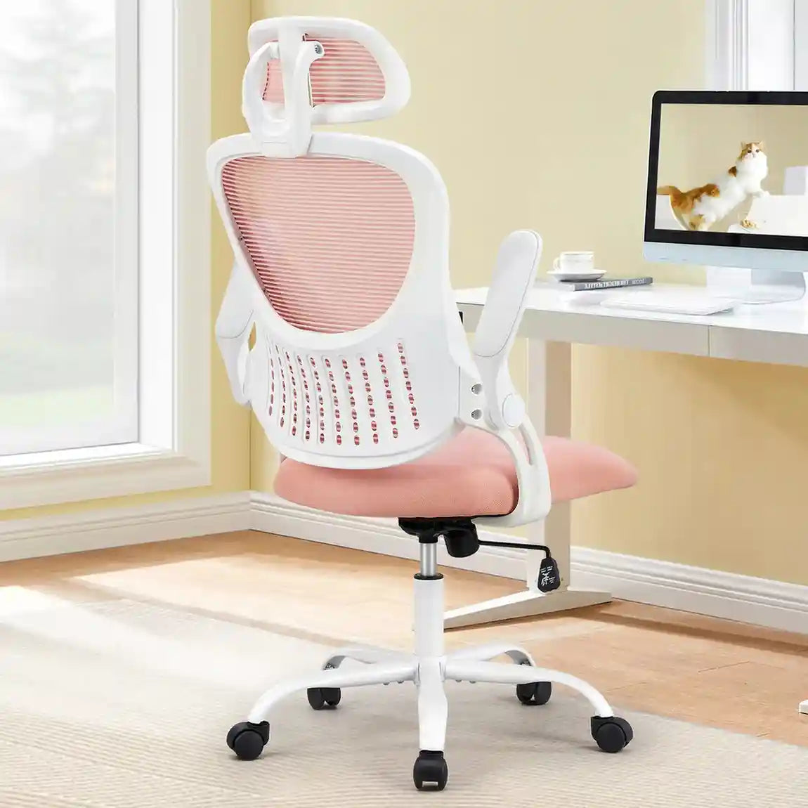 Ergonomic Desk Chair with Adjustable Arms