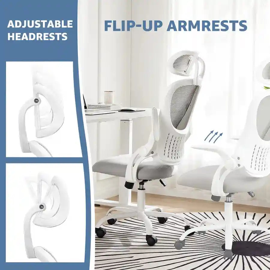 Ergonomic Desk Chair with Adjustable Arms