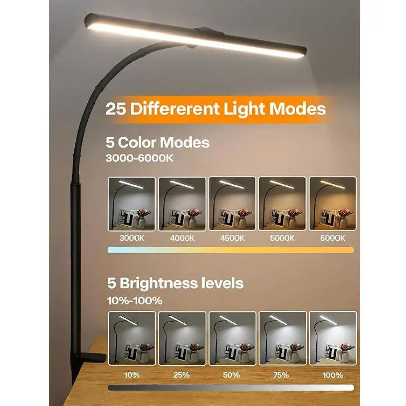 Flexible Gooseneck Desk Lamp