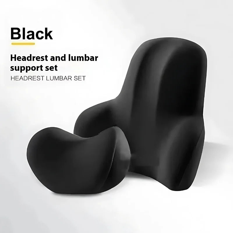 Memory Foam Back Seat Cushion Set