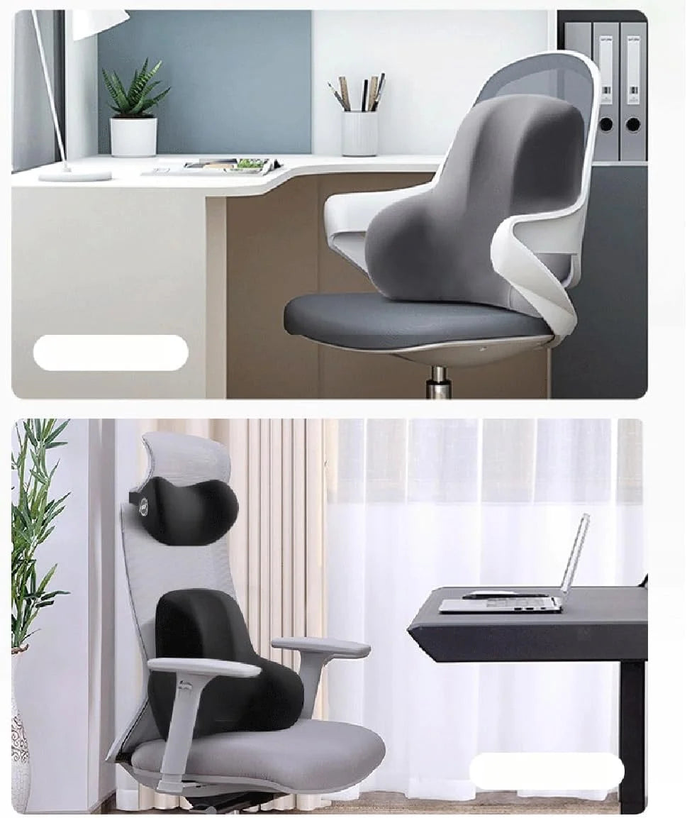 Memory Foam Back Seat Cushion Set