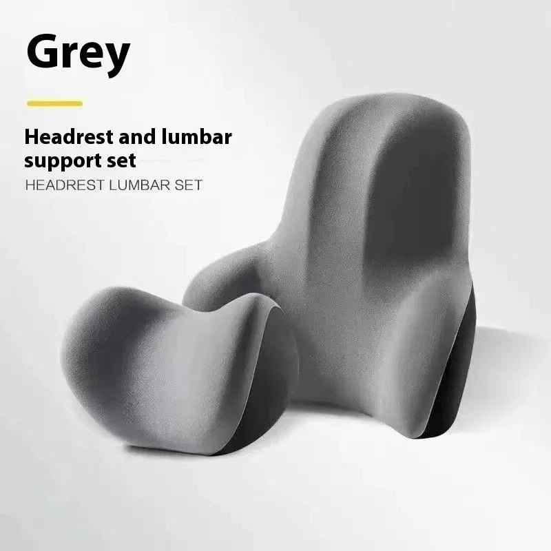 Memory Foam Back Seat Cushion Set