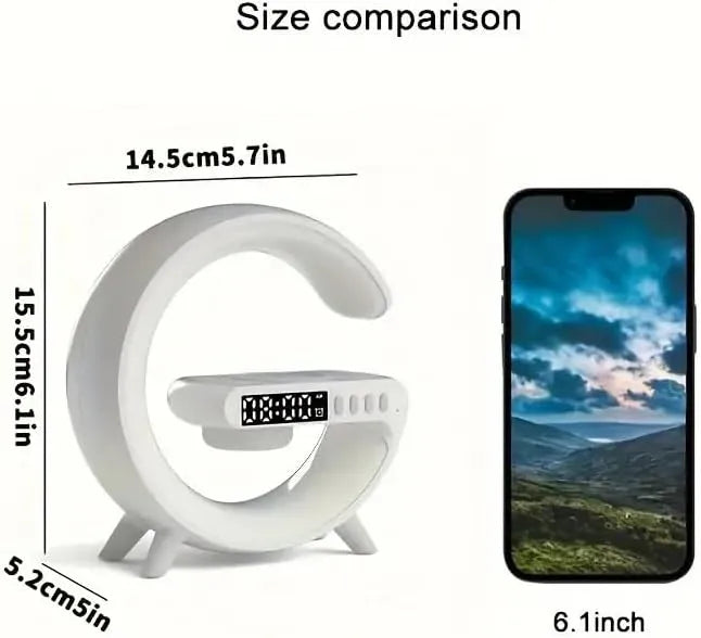 Multifunction RGB Wireless Desk Clock