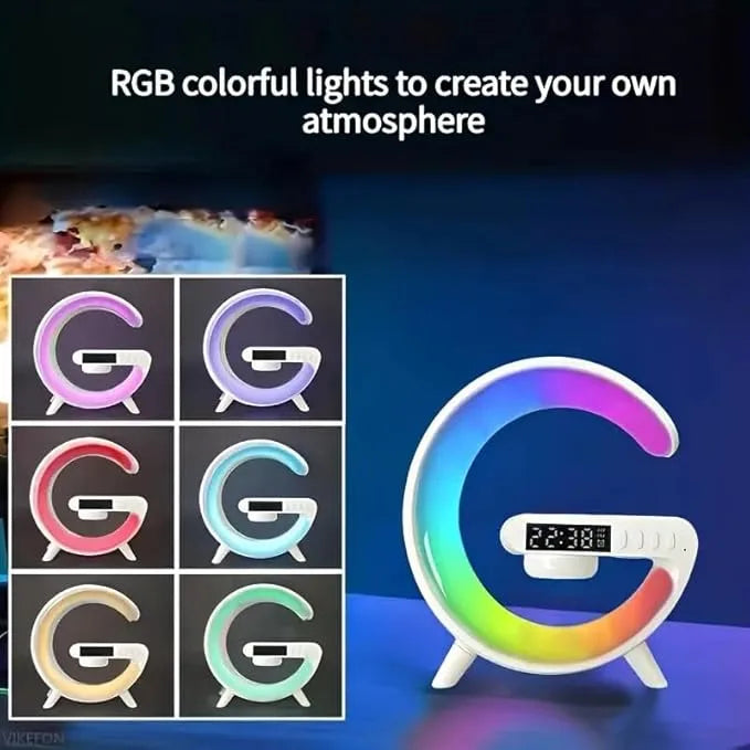 Multifunction RGB Wireless Desk Clock