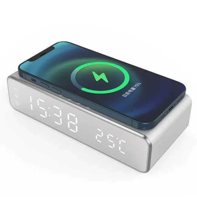 Wireless Charging Alarm Clock
