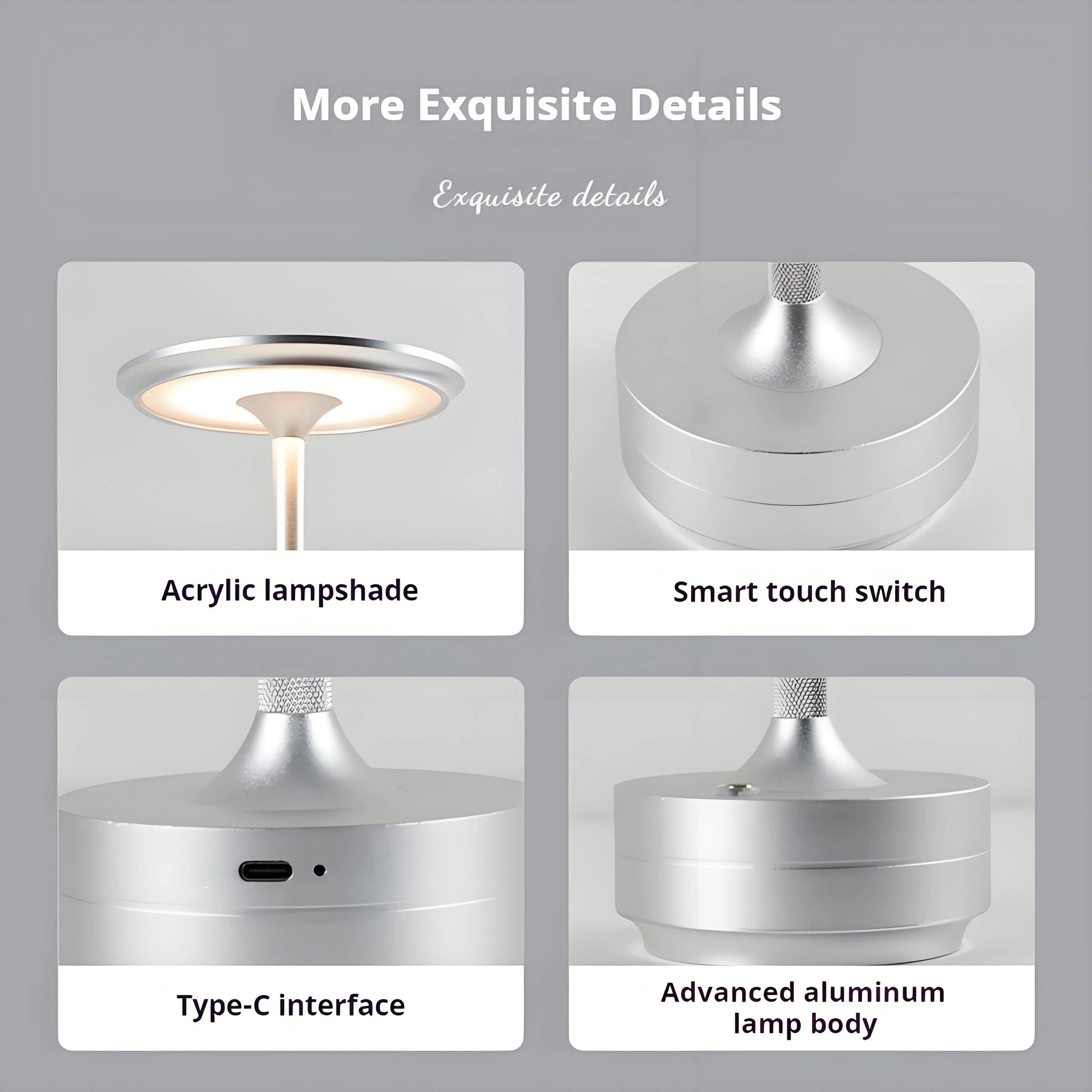 Wireless LED Desk Lamp