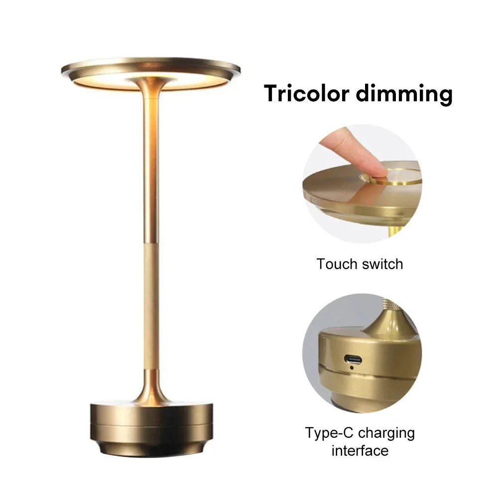 Wireless LED Desk Lamp